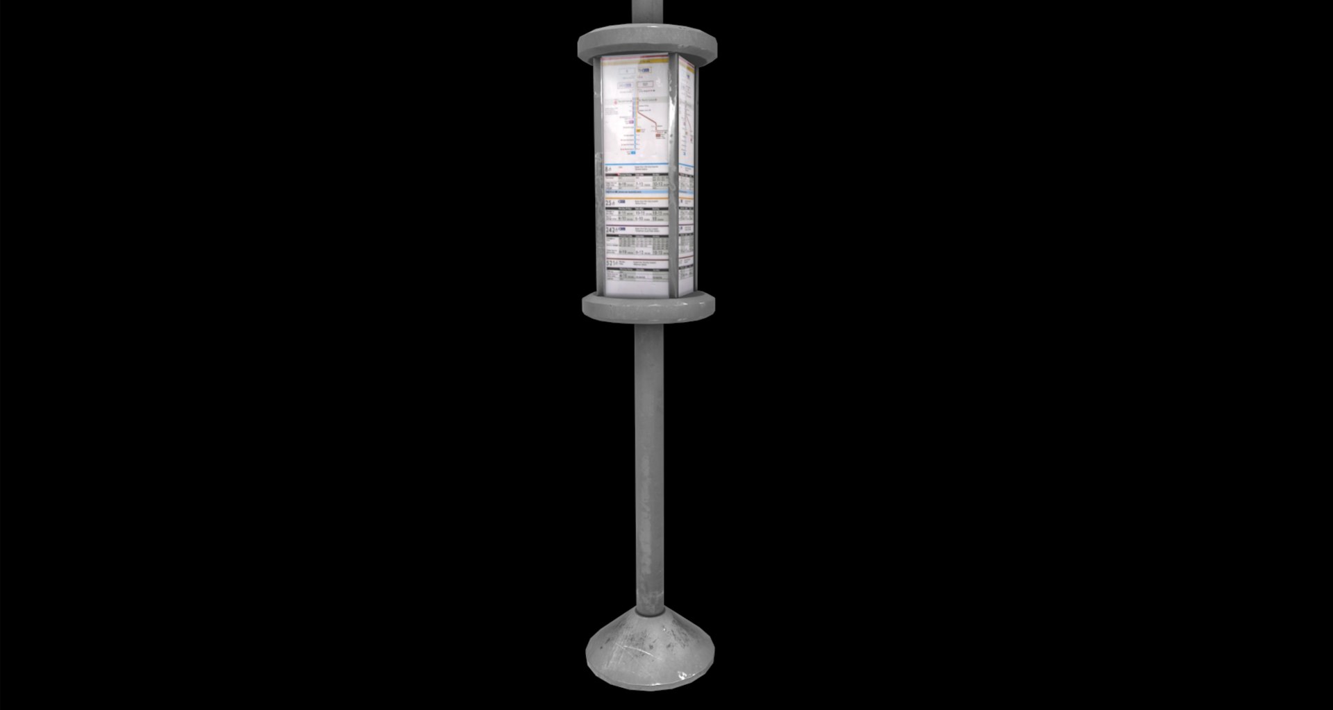 Information Pylon 02 3D Model - TurboSquid 2278682