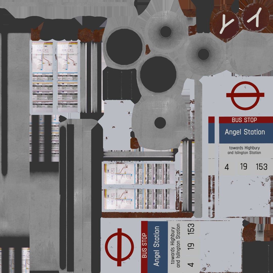 Information Pylon 02 3D Model - TurboSquid 2278682