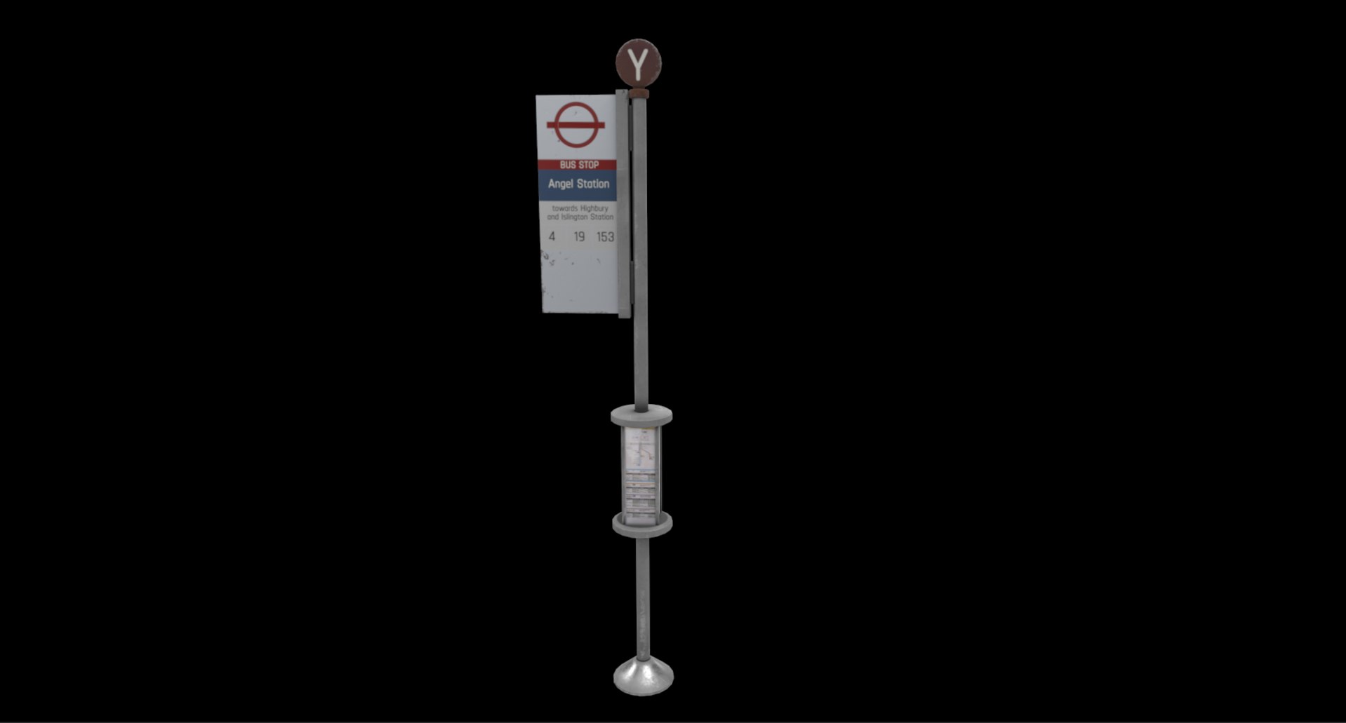 Information Pylon 02 3D Model - TurboSquid 2278682