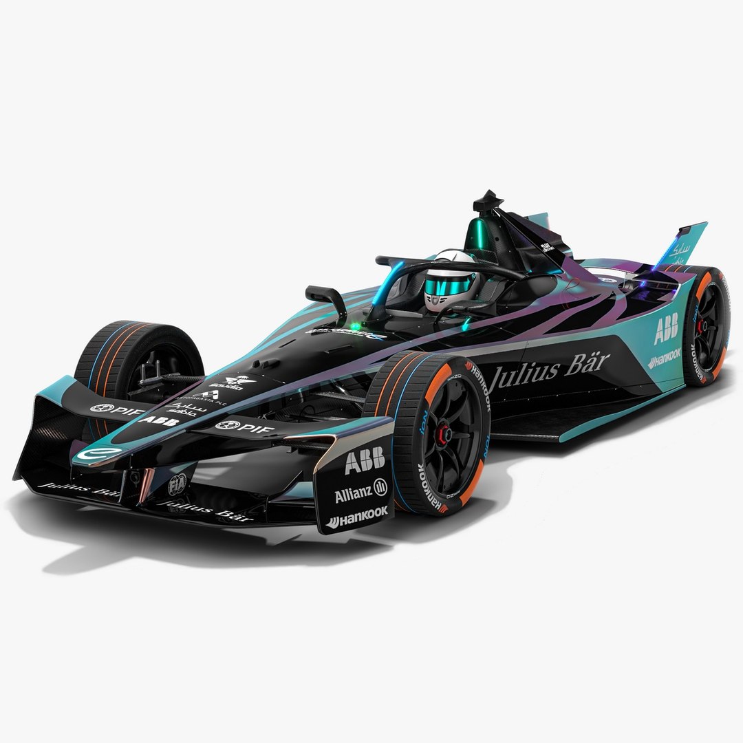 3D Model GEN3 Evo Formula E Season 2025 Race Car - TurboSquid 2242169