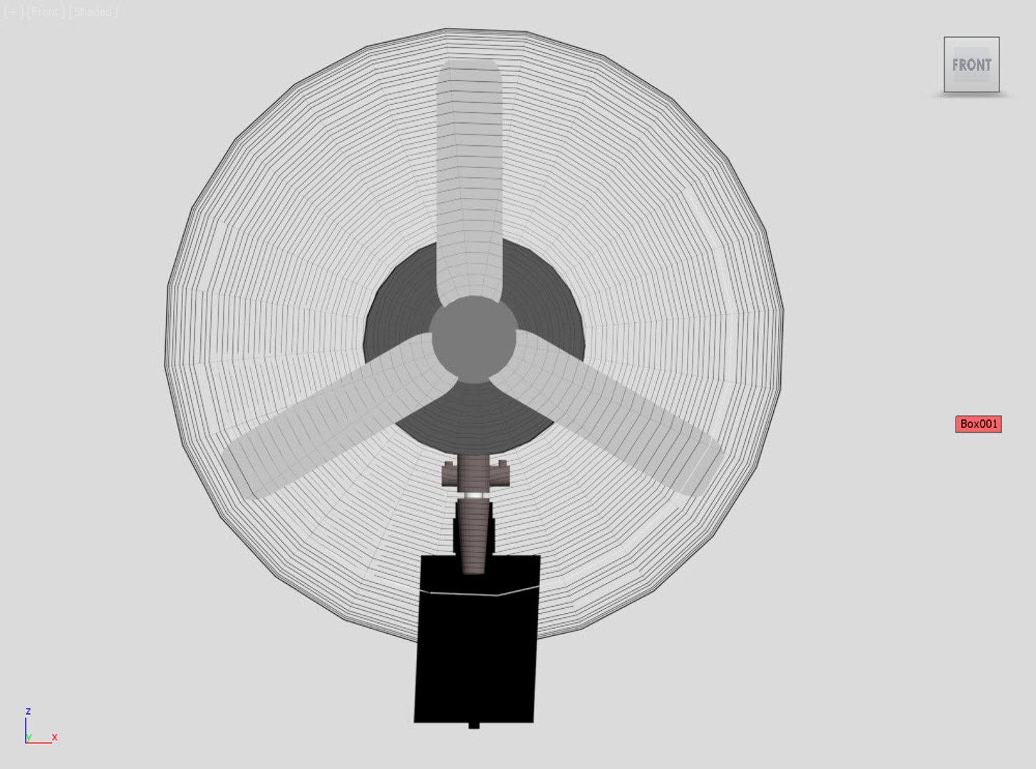 Wall Fan 3d Max