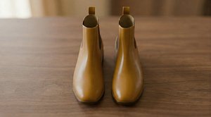 3D Realistic Chelsea Boots 3D Model - High-Quality PBR Textures for Games and Visualization