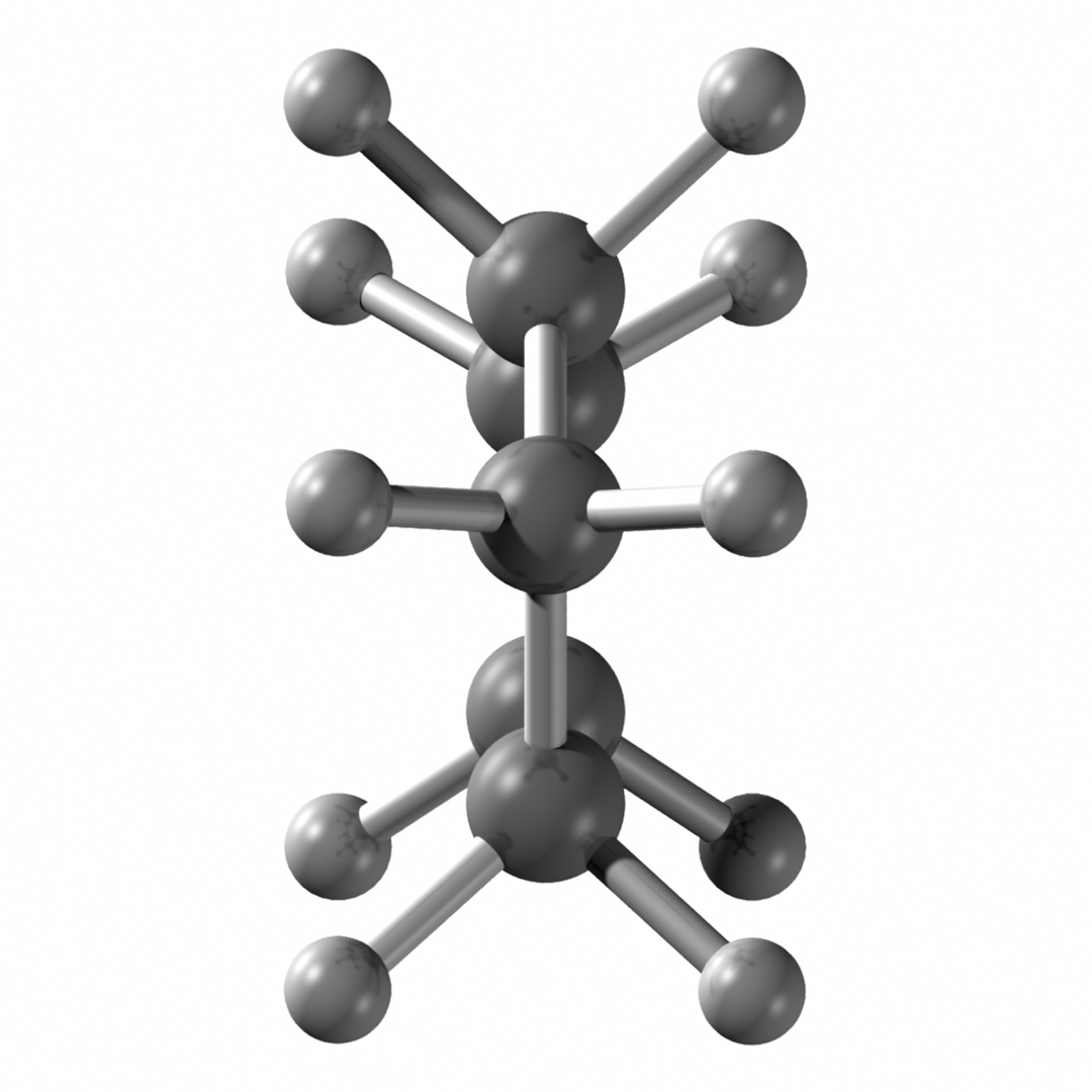 3d c5h10 model