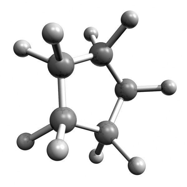 3d c5h10 model