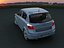 car opel astra 2004 3d model