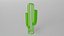 Wire Cactus 3D model model
