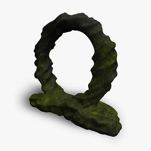 Stone Portal 1 - Moss 2 model