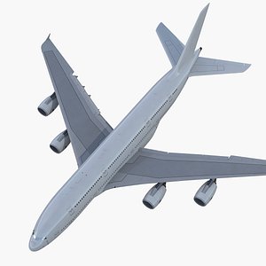 3D airbus a380-900 generic rigged
