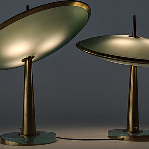 3D ingrand fontana arte disco model