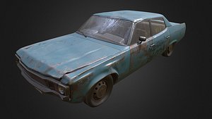 3D model Rusty Vehicles Vol. 01