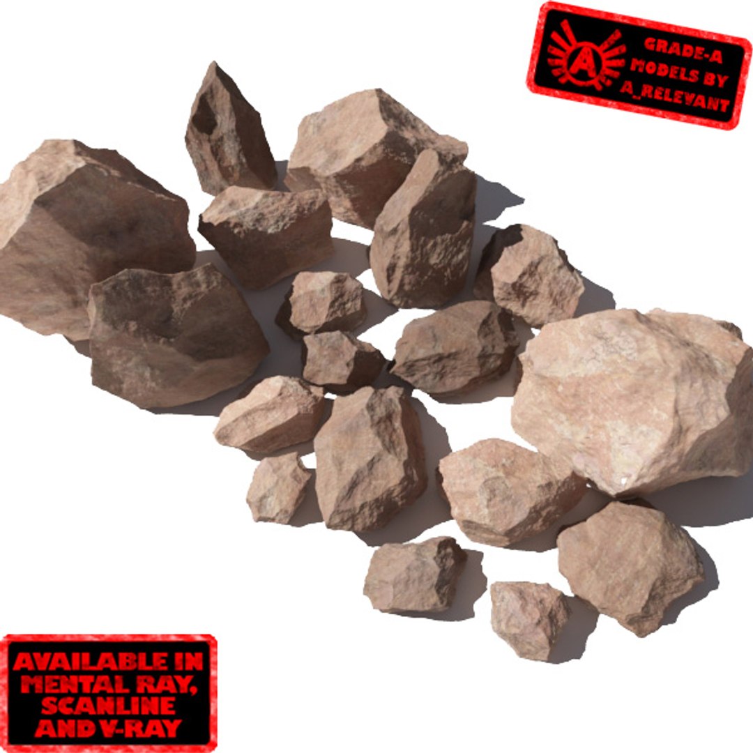 max lot rocks stones