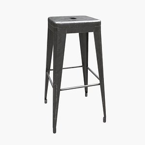 Metal stool