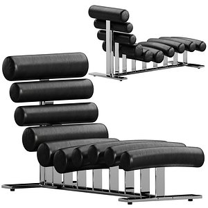 Milo baughman chaise lounge