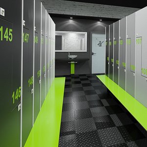 3D Locker Room 7