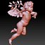 Cupid with a laurel branch