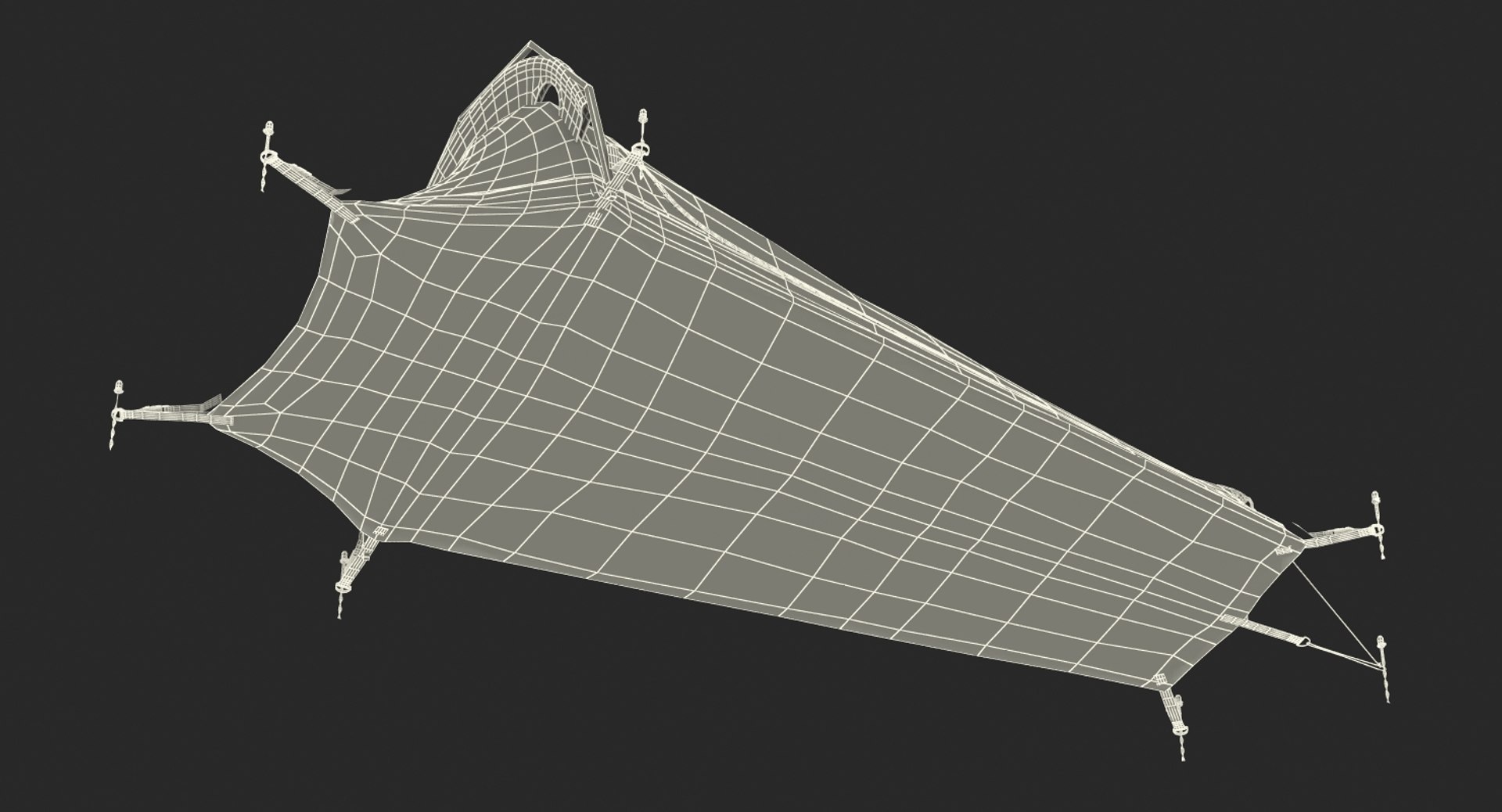 3D Bivy Shelter Tent Model - TurboSquid 1227639