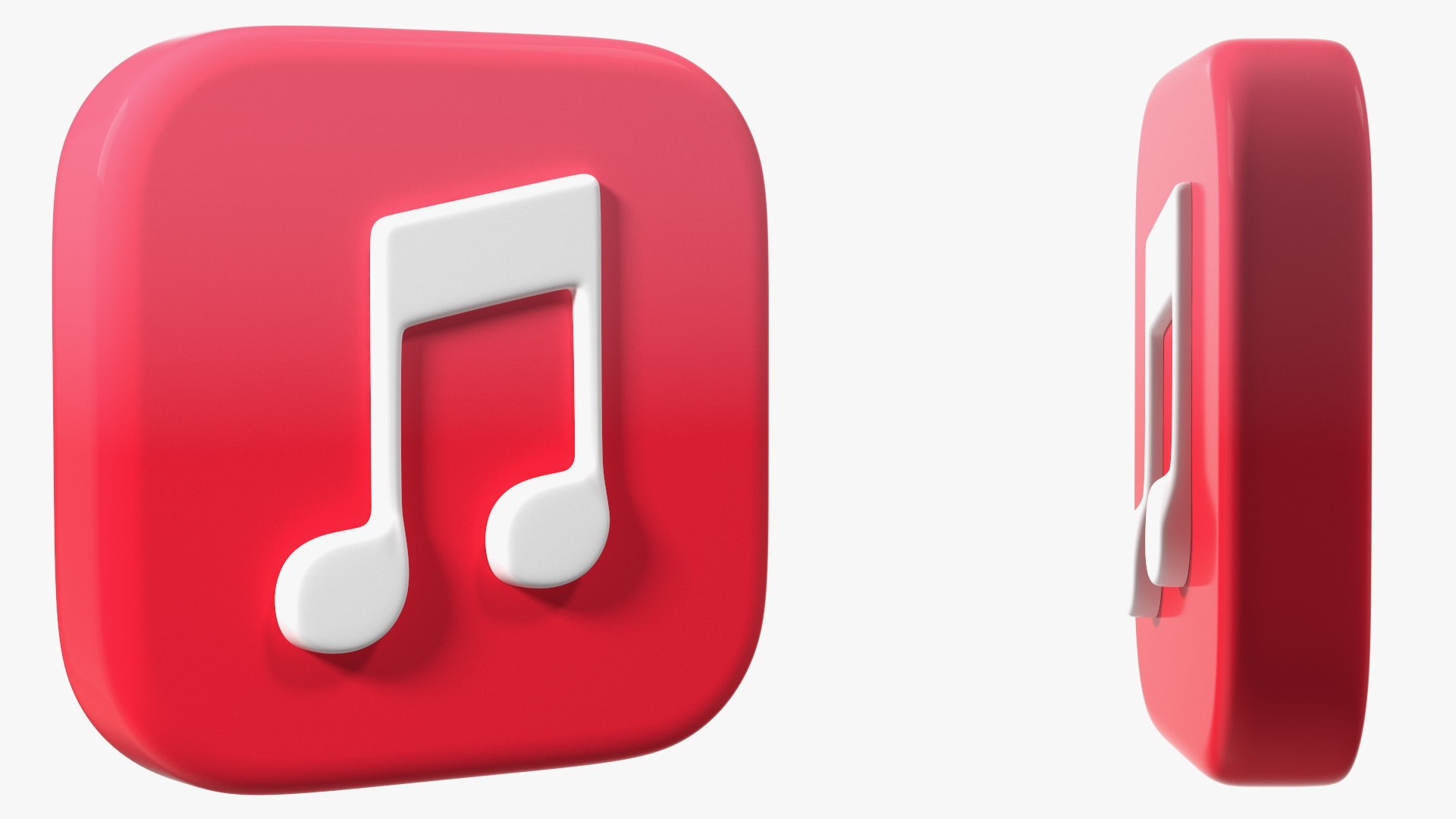 IPhone IOS Music Icon 3D - TurboSquid 2219812