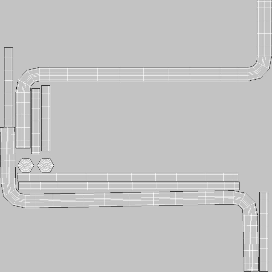 Allen Wrench 3D Model - TurboSquid 2150958