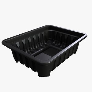 Plastic food container 3D model