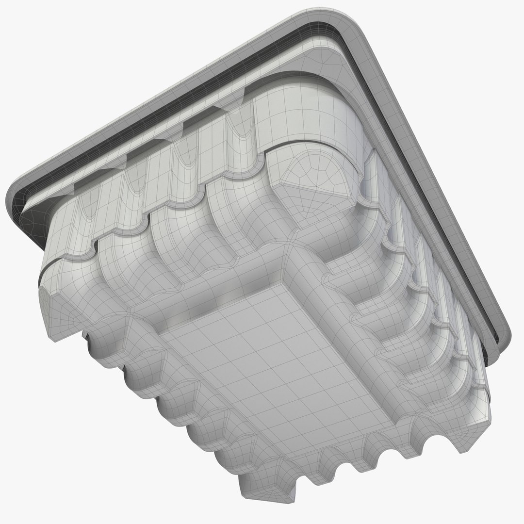 Plastic Food Container 3D Model - TurboSquid 2035203