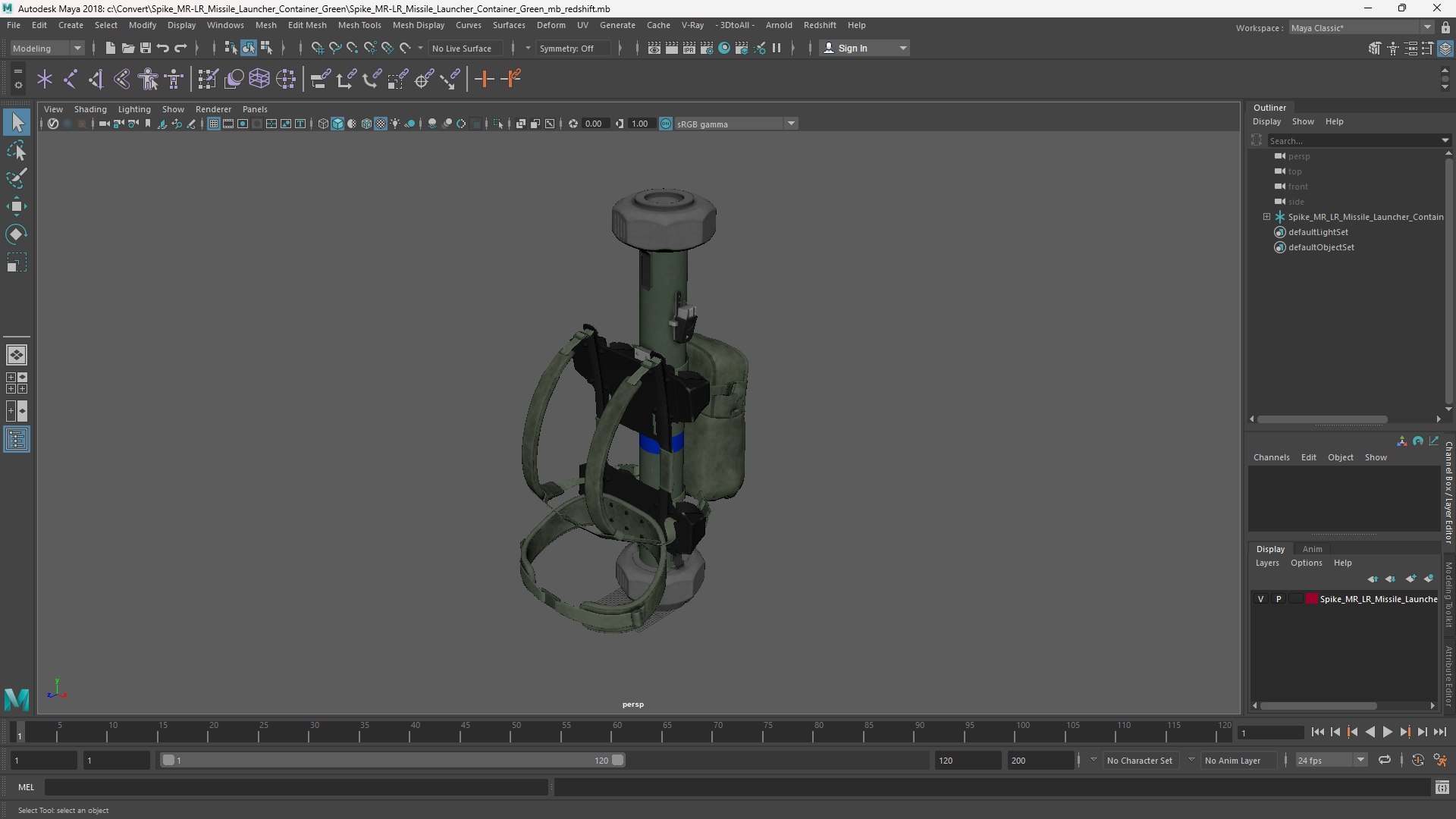 3D Spike MR-LR Missile Launcher Container Green https://p.turbosquid.com/ts-thumb/5u/fmKpFQ/xL/spike_mrlr_missile_launcher_container_green_1002/jpg/1773088174/1920x1080/fit_q87/70411aae9f24ed4b8d946fe9153f1afc08d2d4c7/spike_mrlr_missile_launcher_container_green_1002.jpg