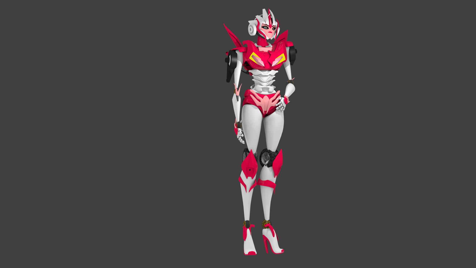 Pink 3d Model