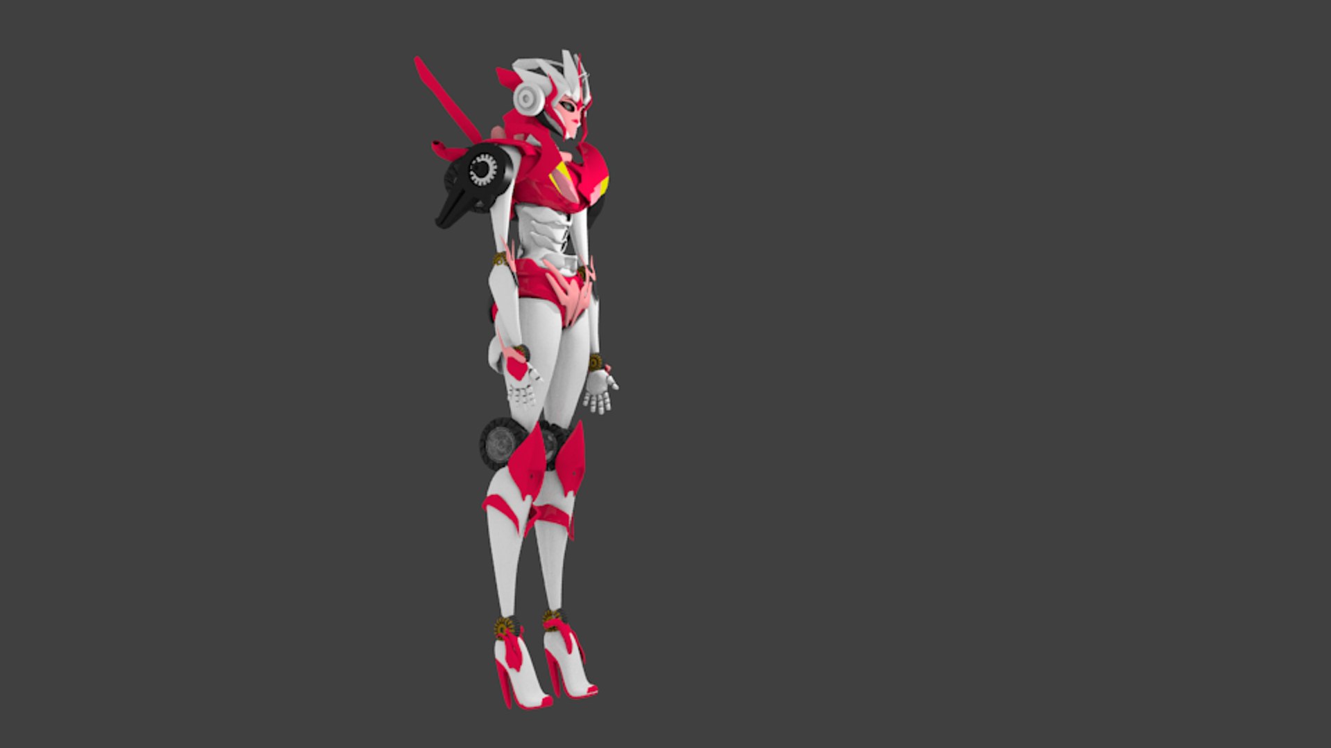 Pink 3d Model