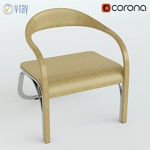 3d fettuccini chair single