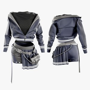 Girl s Outfit model