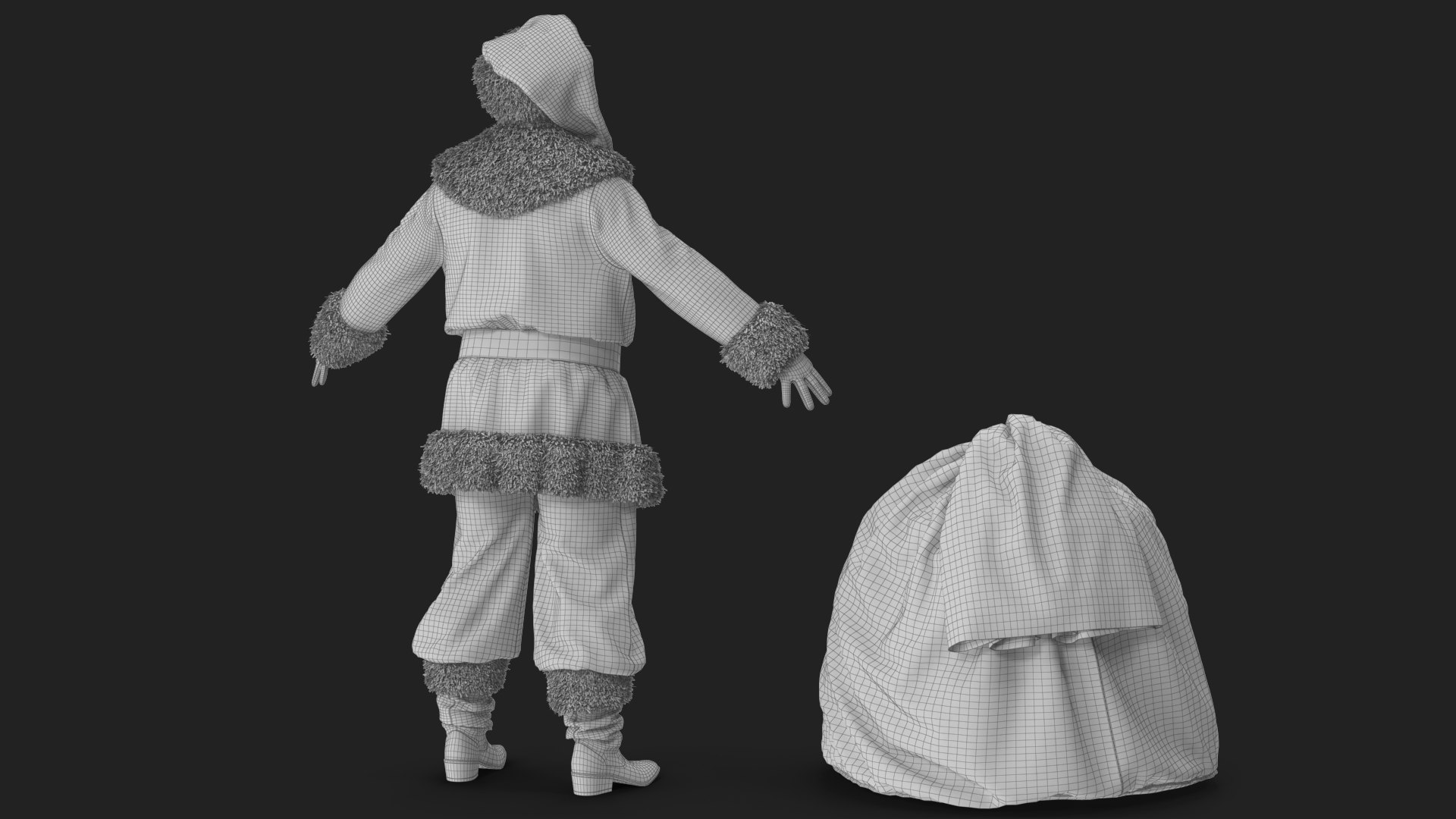 Santa Claus with a Bag 3D model https://p.turbosquid.com/ts-thumb/5u/iDLavM/0j/wireframe_04/jpg/1711532322/1920x1080/fit_q87/707ed7380881ea6073954599ee31b5c6300f45ce/wireframe_04.jpg