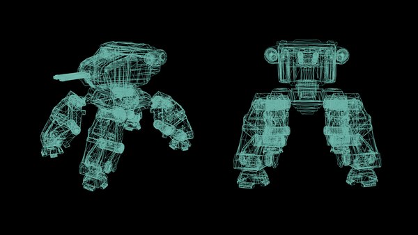modelo 3d Obliterator - Mecha de batalla pesada - TurboSquid 2179872