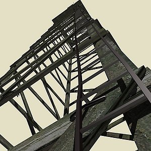 Wood tower