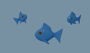 3D model Toon Fish
