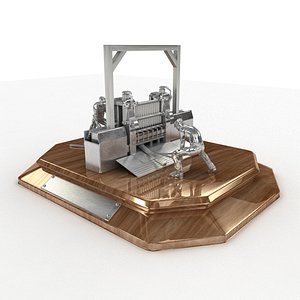 3D metal sculpture steel