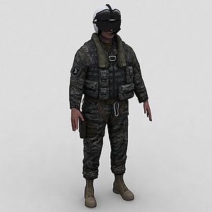 US Army helicopter pilot
