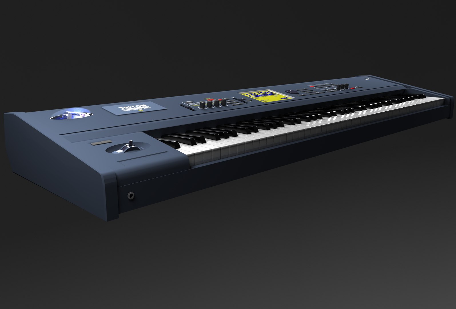 Korg Triton Extreme Workstation 88 Keys Model - TurboSquid 2099946