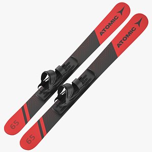 3D Snow Skis 04
