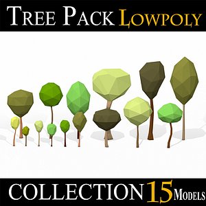 Simple Tree Pack - LOW POLY