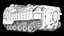 American Wheeled And Tracked Military Vehicles 20 in 1 PBR