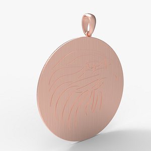 Tribal Eagle Design Medallion