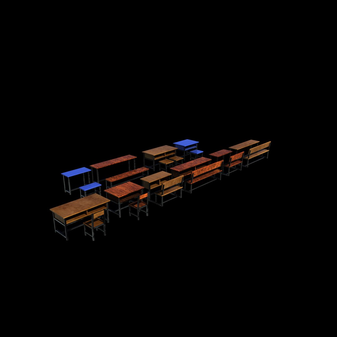 3D model student desk set 3D model https://p.turbosquid.com/ts-thumb/5v/SB1ylP/Xo/studentdeskset4/jpg/1785936463/1920x1080/fit_q87/32966d1c7030b1c5a45ec2595a80a40d70f9ca21/studentdeskset4.jpg