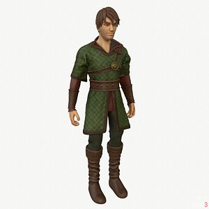 Fantasy Character 3D model