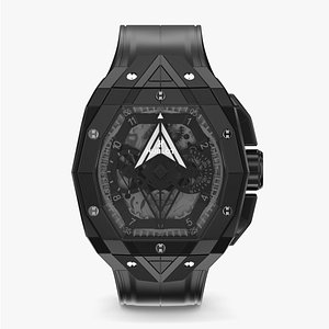 Hublot Spirit of Big Bang Sang Bleu Black 3D model
