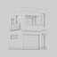 Small Modern House 02 3D