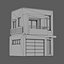 Small Modern House 02 3D