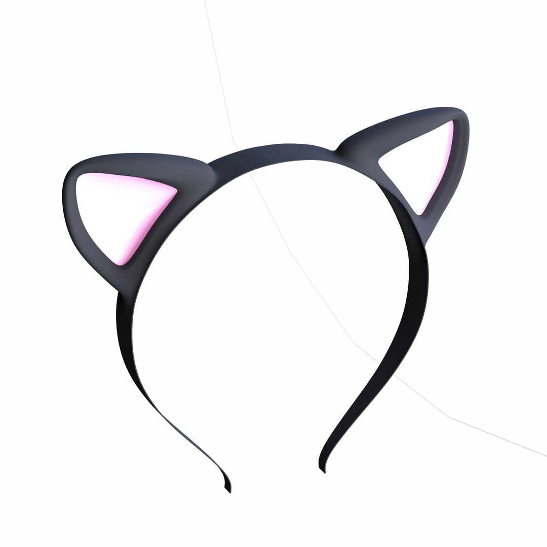 Headband-catears 3D Model - TurboSquid 2005340