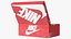 Shoe Box with Nike Sneakers