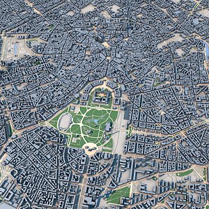 Milan City Italy 3D