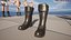 Nining Boots 95 - Tous les squelettes MH Bodies UE5 - Riggués