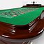 roulette table desk round toe
